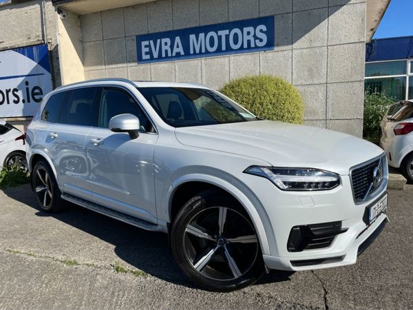 Volvo XC90 SUV, Petrol Plug-in Hybrid, 2017, White