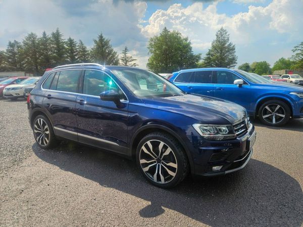 Volkswagen Tiguan Estate, Diesel, 2020, Blue