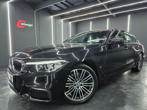 BMW 5-Series Saloon, Hybrid, 2018, Black