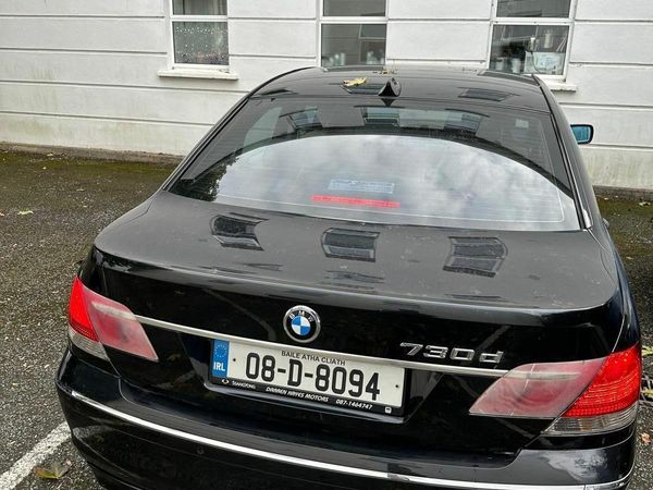 BMW 7-Series Saloon, Diesel, 2008, Black