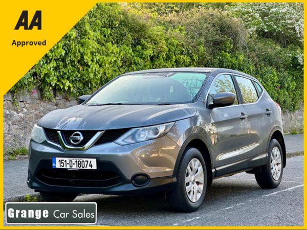 Nissan Qashqai Hatchback, Petrol, 2015, Grey
