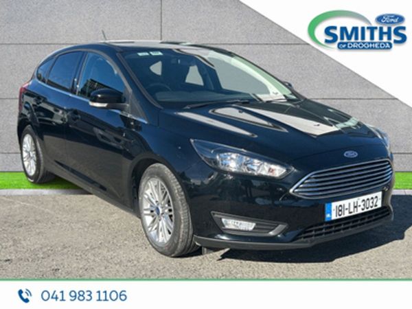 Ford Focus Hatchback, Petrol, 2018, Black