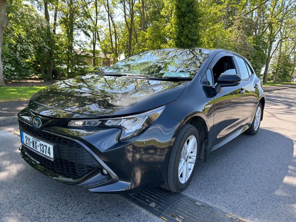 Toyota Corolla Hatchback, Petrol Hybrid, 2021, Black