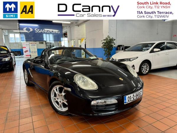 Porsche Boxster Cabriolet, Petrol, 2005, Black