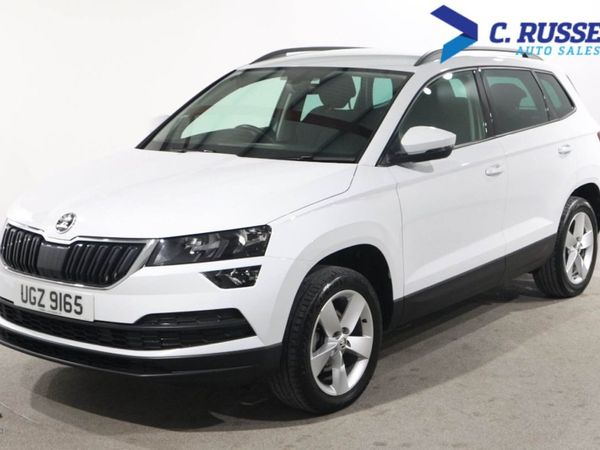 Skoda Karoq , Petrol, 2021, White