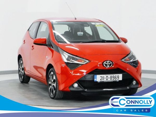 Toyota Aygo Hatchback, Petrol, 2021, Red