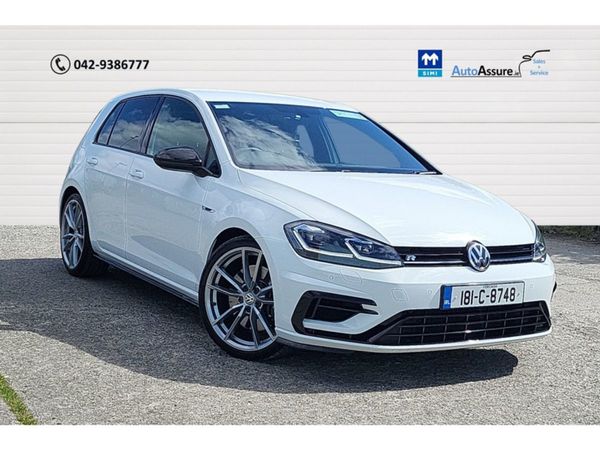 Volkswagen Golf Hatchback, Petrol, 2018, White