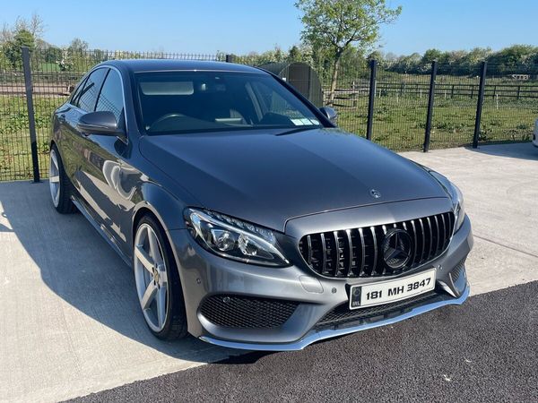 Mercedes-Benz C-Class Saloon, Diesel, 2018, Grey