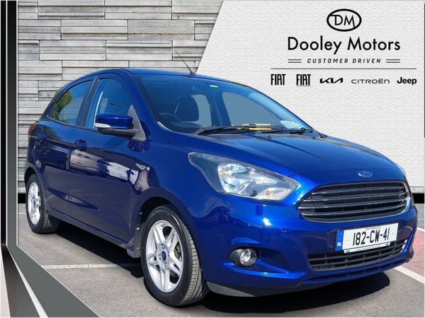 Ford KA Hatchback, Petrol, 2018, Blue