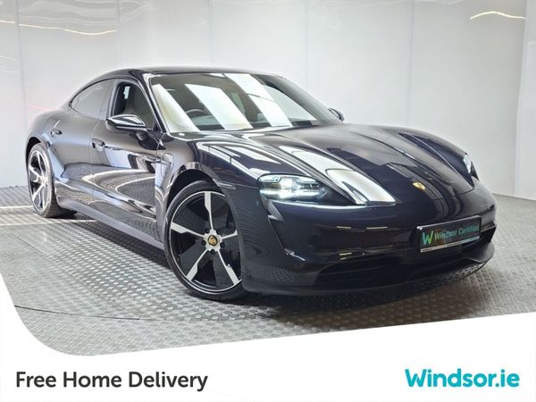 Porsche Taycan Saloon, Electric, 2022, Black
