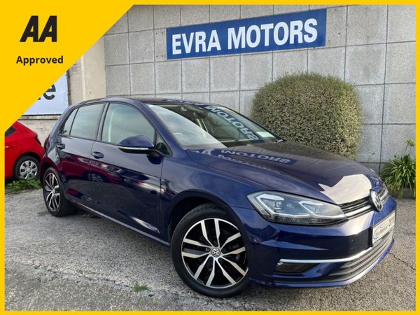 Volkswagen Golf Hatchback, Petrol, 2018, Blue