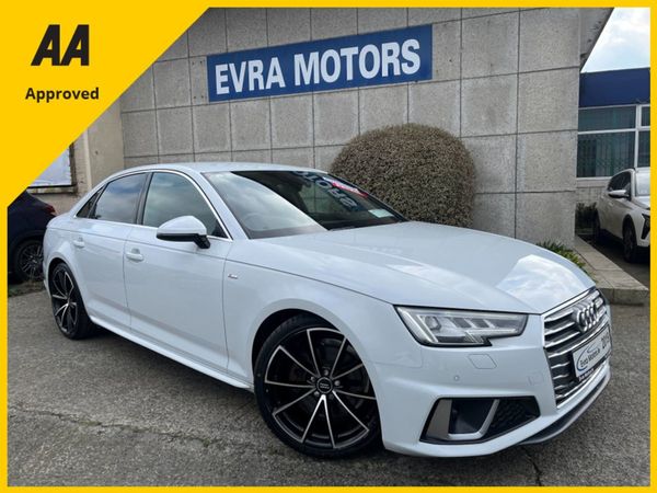 Audi A4 Saloon, Petrol, 2019, White