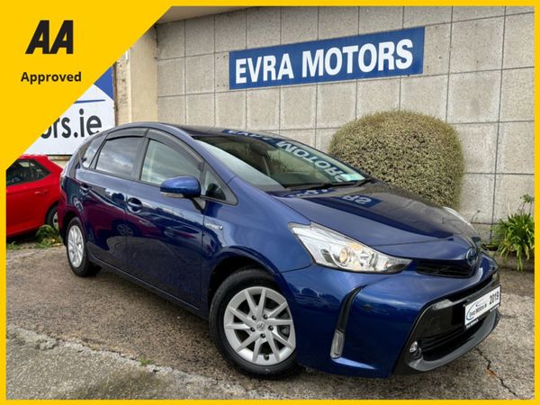 Toyota Prius MPV, Petrol Hybrid, 2019, Blue