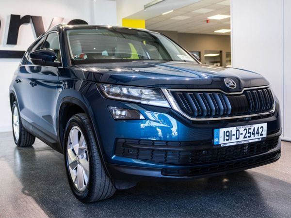 Skoda Kodiaq Estate, Petrol, 2019, Blue
