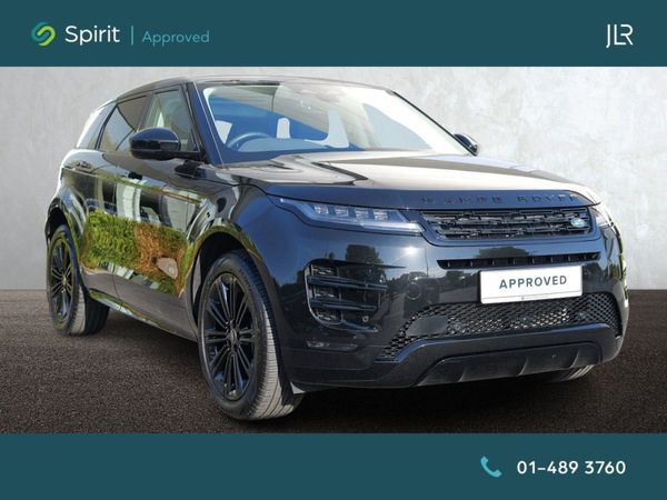 Land Rover Range Rover Evoque SUV, Petrol Hybrid, 2024, Black