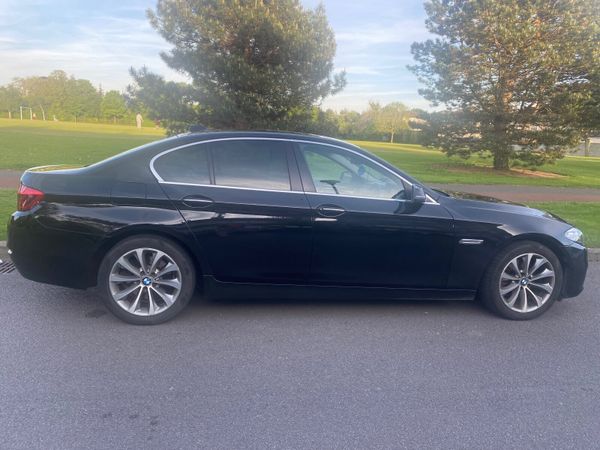 BMW 5-Series Saloon, Diesel, 2015, Black