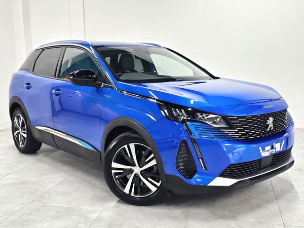 Peugeot 3008 SUV, Petrol Hybrid, 2022, Blue