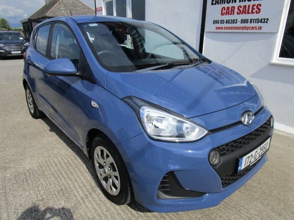 Hyundai i10 Hatchback, Petrol, 2017, Blue