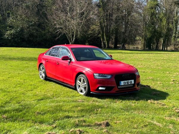 Audi A4 Saloon, Diesel, 2013, Red