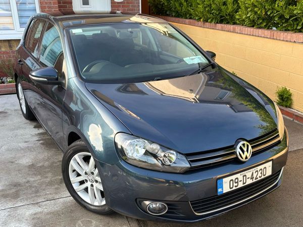 Volkswagen Golf Hatchback, Diesel, 2009, Blue