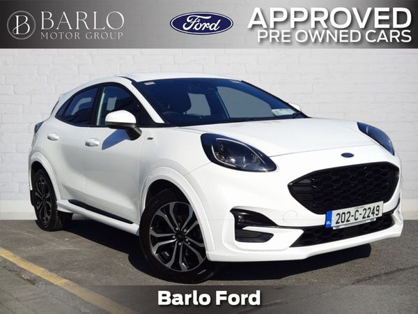 Ford Puma MPV, Petrol Hybrid, 2020, White