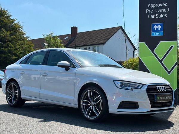 Audi A3 Saloon, Petrol, 2018, White
