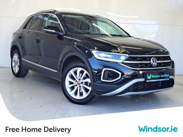 Volkswagen T-Roc SUV, Petrol, 2023, Black