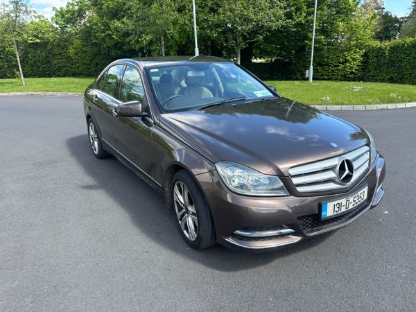 Mercedes-Benz C-Class Saloon, Diesel, 2013, Brown