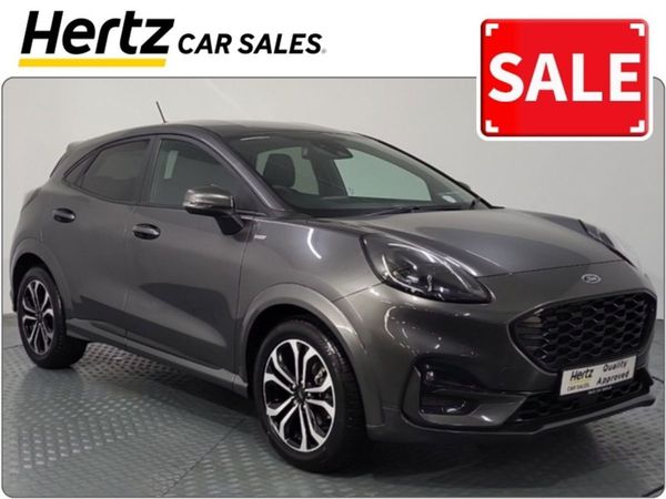 Ford Puma Hatchback, Petrol Hybrid, 2023, Grey