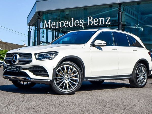 Mercedes-Benz GLC SUV, Diesel Plug-in Hybrid, 2022, White