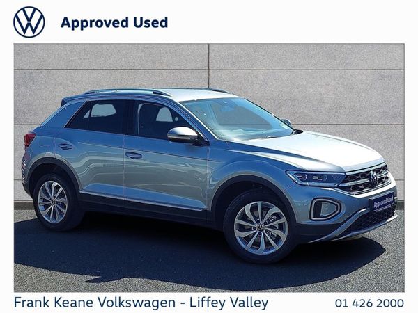 Volkswagen T-Roc Hatchback, Petrol, 2025, Silver