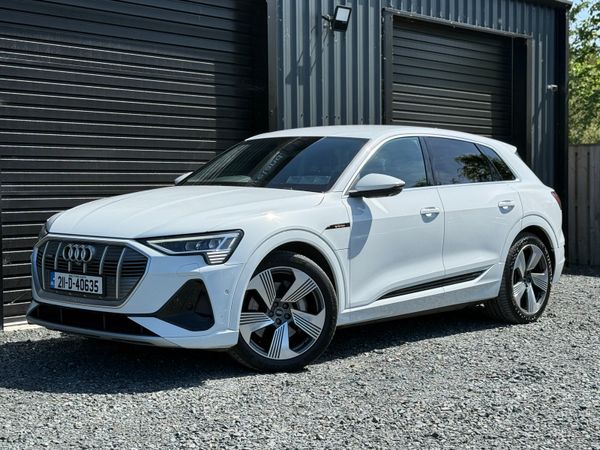 Audi e-tron SUV, Electric, 2021, White