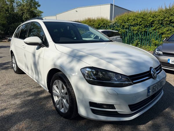 Volkswagen Golf Estate, Petrol, 2015, White
