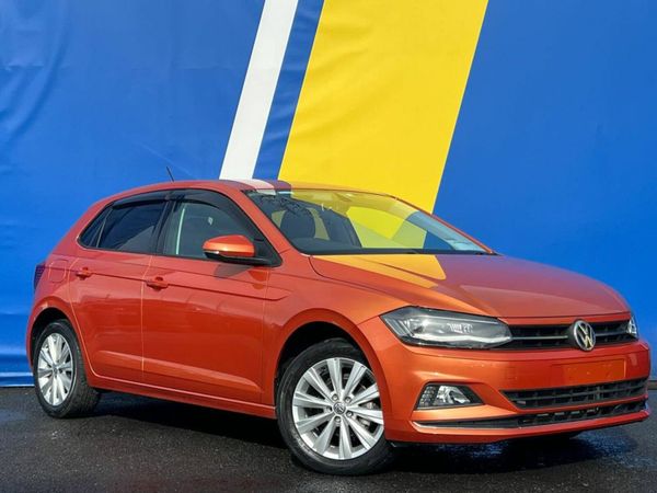 Volkswagen Polo Hatchback, Petrol, 2018, Orange