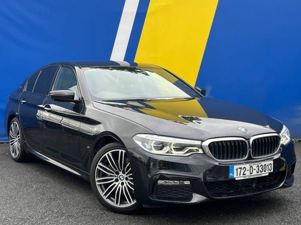 BMW 5-Series Saloon, Petrol Plug-in Hybrid, 2017, Black