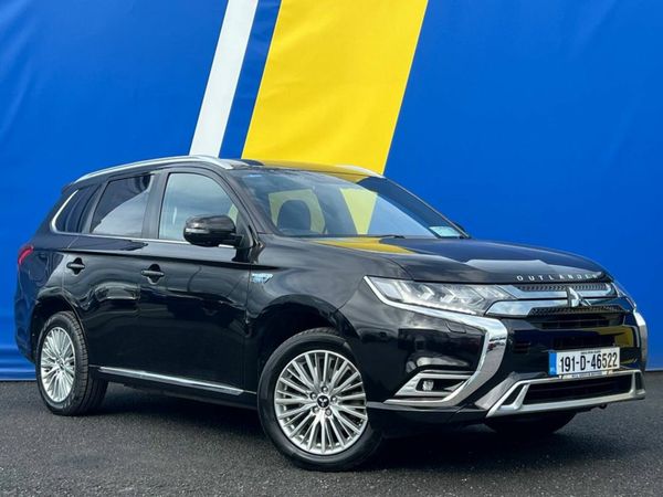 Mitsubishi Outlander Estate, Petrol Plug-in Hybrid, 2019, Black