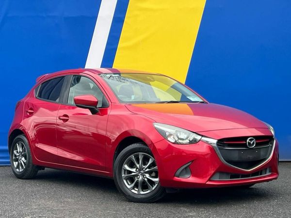 Mazda Demio Hatchback, Petrol, 2017, Red