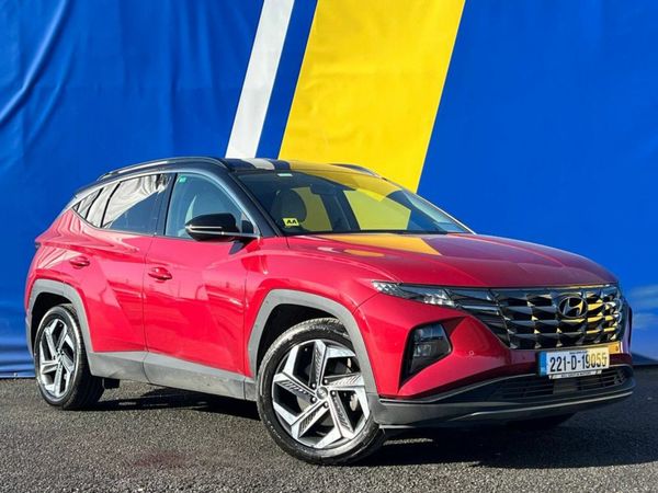Hyundai Tucson SUV, Petrol Hybrid, 2022, Red