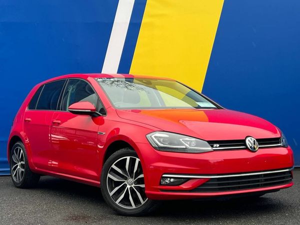 Volkswagen Golf Hatchback, Petrol, 2019, Red