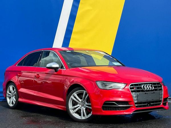 Audi S3 Saloon, Petrol, 2015, Red