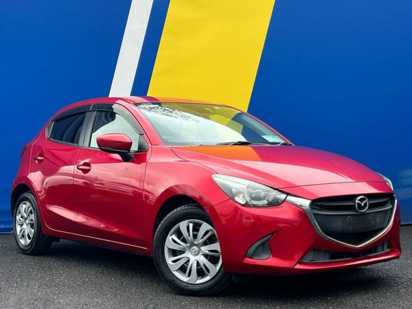 Mazda Demio Hatchback, Petrol, 2017, Red