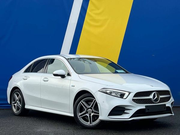 Mercedes-Benz A-Class Saloon, Petrol Plug-in Hybrid, 2021, White