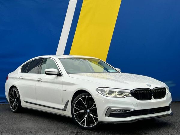 BMW 5-Series Saloon, Diesel, 2017, White