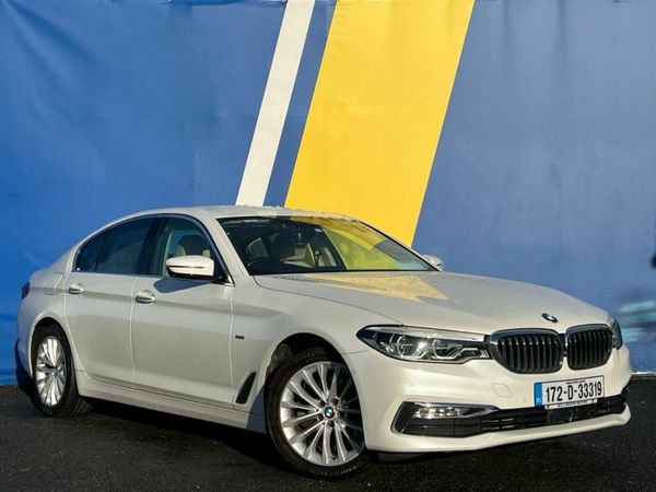 BMW 5-Series Saloon, Diesel, 2017, White
