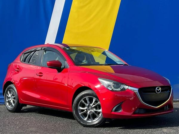 Mazda Demio Hatchback, Petrol, 2017, Red