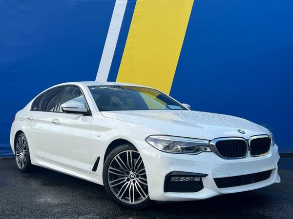 BMW 5-Series Saloon, Diesel, 2017, White