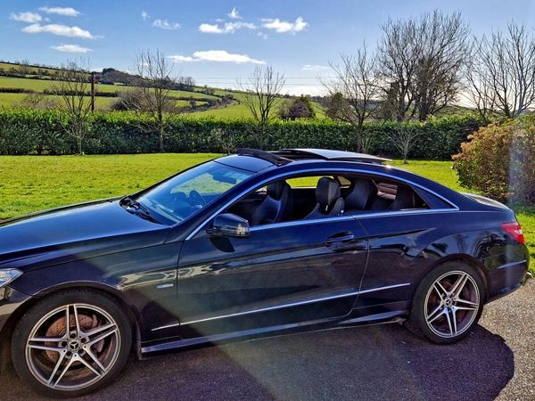Mercedes-Benz E-Class Coupe, Diesel, 2010, Black