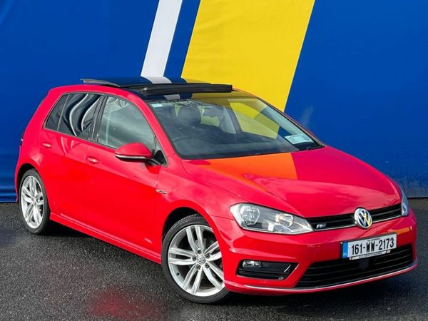 Volkswagen Golf Hatchback, Diesel, 2016, Red