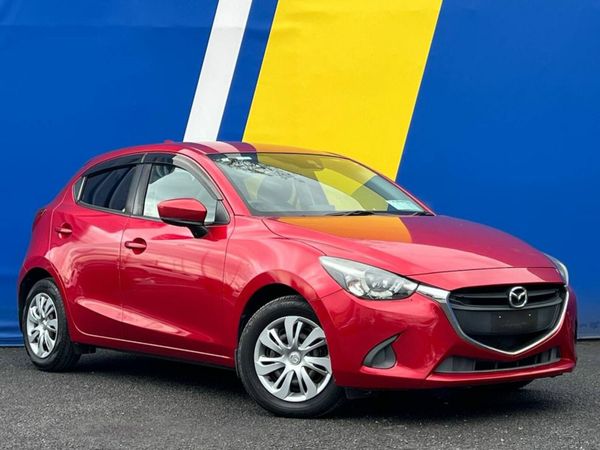 Mazda Demio Hatchback, Petrol, 2017, Red