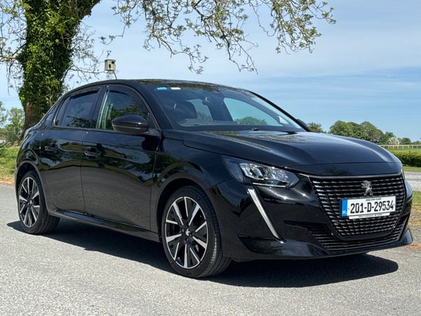 Peugeot 208 Hatchback, Petrol, 2020, Black